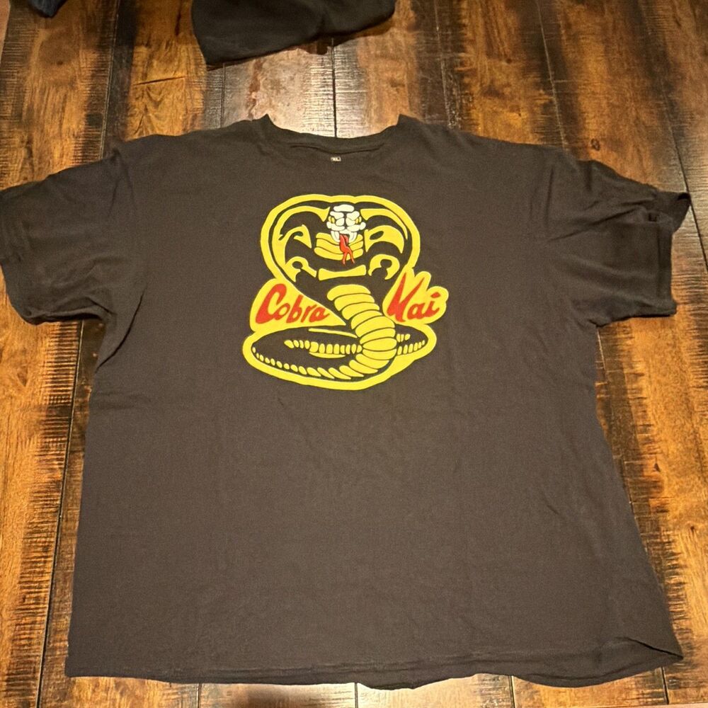 Cobra Kai Black Crew Neck T-Shirt - Size XL
